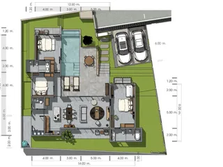 Olive Village на пляже Ламай