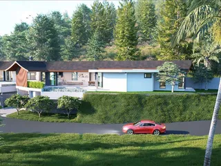 The Green Hill villas на пляже Ламай