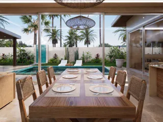 Kiwi Villas на пляже Маенам