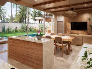 Kiwi Villas на пляже Маенам