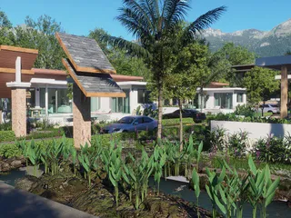 Temple Gate на пляже Ламай