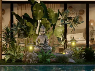 Kramian на пляже Ламай