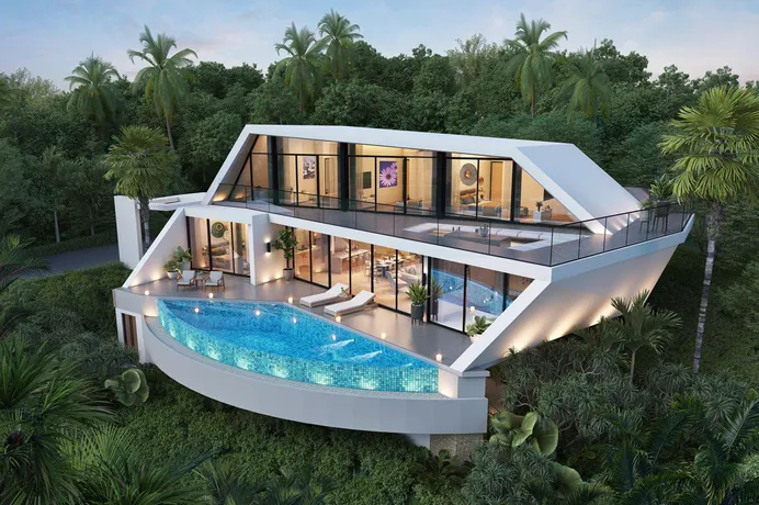 Avant Garden, Samui, Bophut, luxury villas в Бо Пхуте