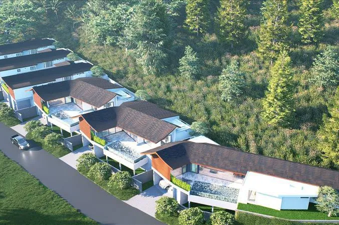 The Green Hill villas на пляже Ламай