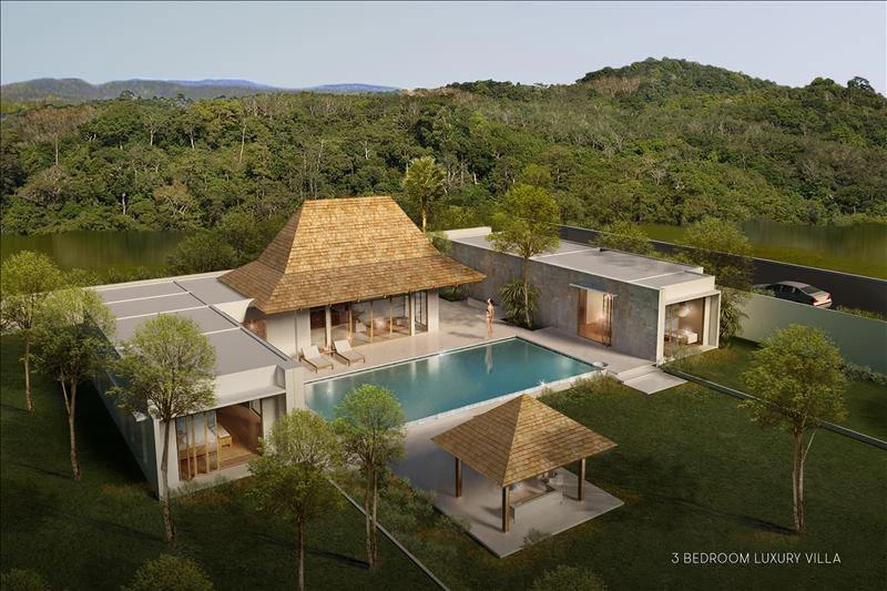 Элитная резиденция в окружении природы, в центре престижного района Пхукета, Таиланд