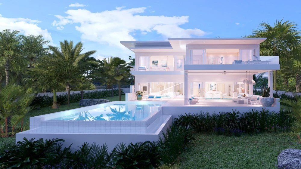 Новые одноэтажные и двухэтажные виллы на северо-востоке Самуи, 5 минут до пляжа Чонгмон, 8 минут до аэропорта Самуи, Бо Пхут, Таиланд