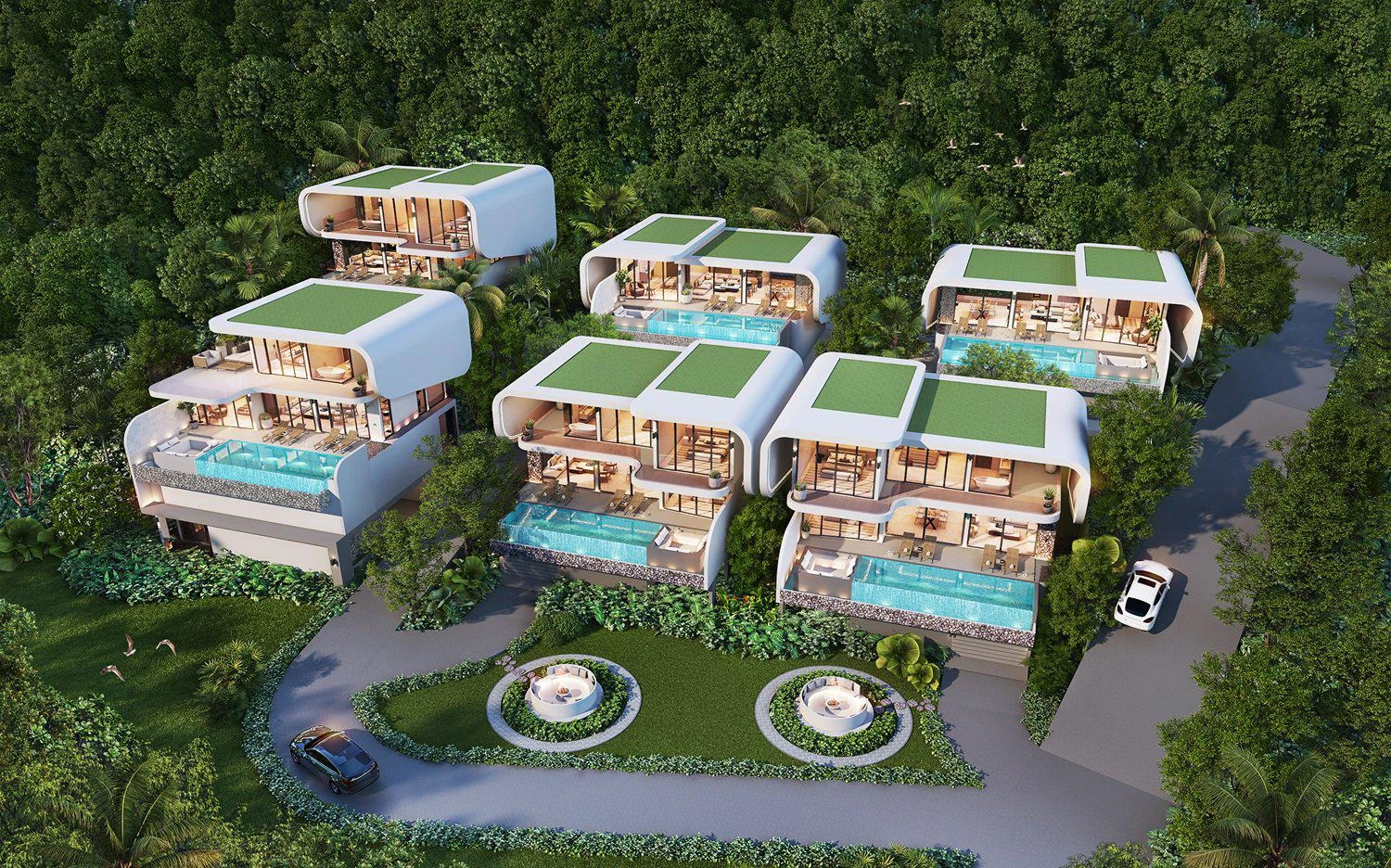 Новый жилой комплекс элитных вилл в Бо Пхуте, Самуи, Сураттхани, Таиланд