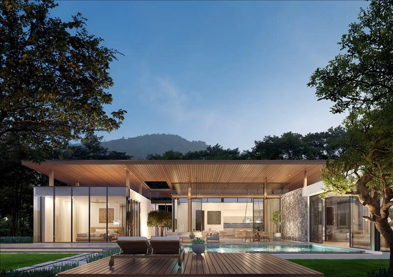 Новый комплекс вилл в 12 минутах от кампуса международной школы и в 15 минутах от аэропорта, Пхукет, Таиланд