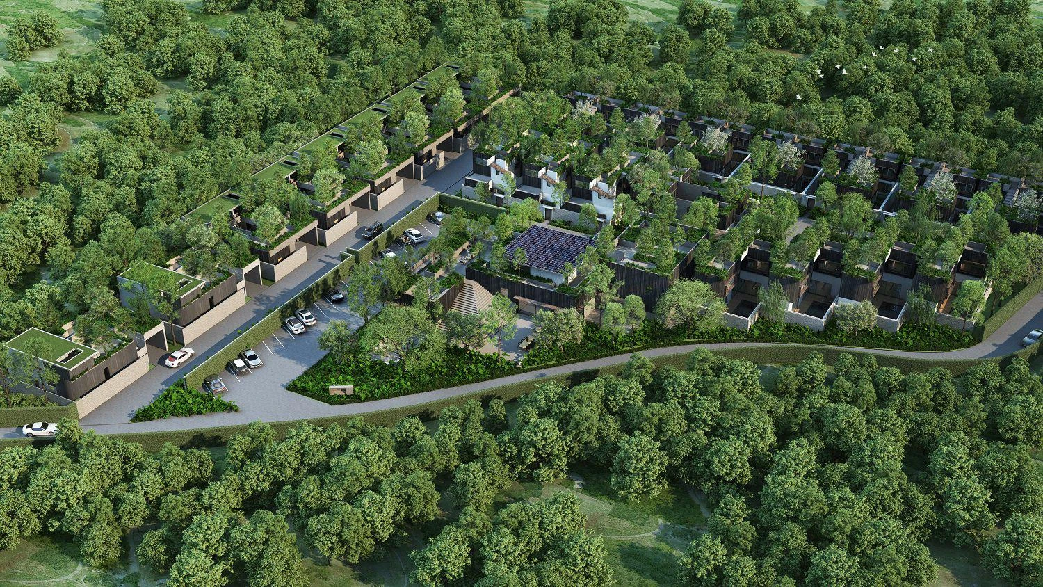 Новые виллы с бассейнами и садами в резиденции со спа-центром, Пхукет, Таиланд