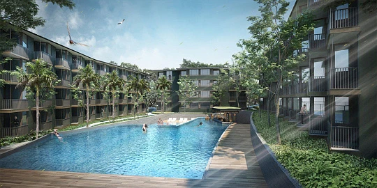 Первоклассный жилой комплекс с хорошей инфраструктурой на Самуи, Сураттхани, Таиланд