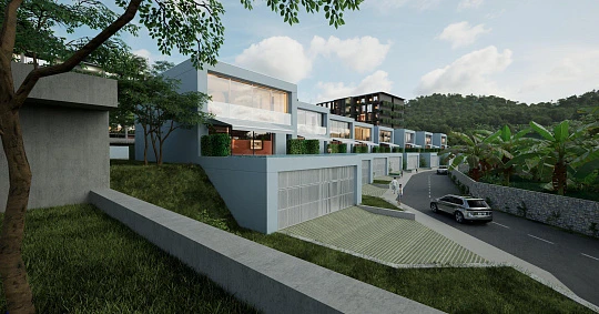 Двухэтажные виллы с частными бассейнами и системой «умного дома», рядом с пляжами Лаян и Банг Тао, Пхукет, Таиланд