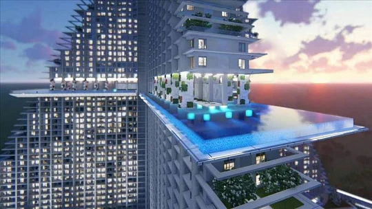 Элитная высотная резиденция с аквапарком, отелем и ресторанами, Паттайя, Таиланд