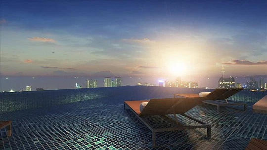 Элитная высотная резиденция с аквапарком, отелем и ресторанами, Паттайя, Таиланд