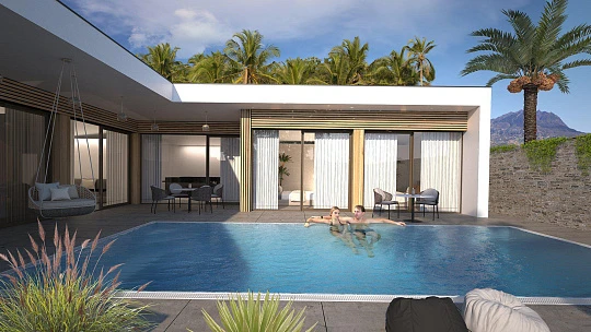 Новый комплекс вилл с бассейнами в живописном районе, рядом с пляжем, Самуи, Таиланд